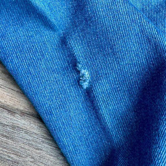 Old Navy The Flirt Size 6 Mid Rise Wide Leg Lightweight Blue Jeans - Picture 12 of 16